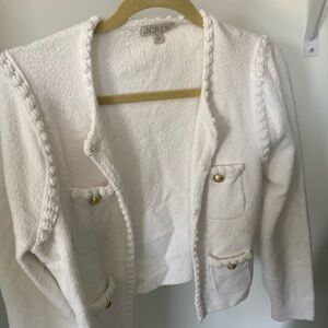 Jcrew White Jacket